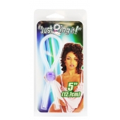 Прозрачное лассо с фиолетовой бусиной SILICONE COCK RING WITH BEAD LAVENDER - NMC - в Батайске купить с доставкой