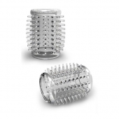 Прозрачная насадка с шипами STAY HARD COCK SLEEVE 01 CLEAR - Blush Novelties - в Батайске купить с доставкой