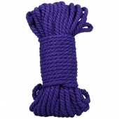 Фиолетовая верёвка для связывания и фиксации Bind Tie - 15,24 м. - Doc Johnson - купить с доставкой в Батайске