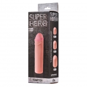 Фаллоудлинитель SUPER HERO Tempter - 16 см. - Lola Games - в Батайске купить с доставкой