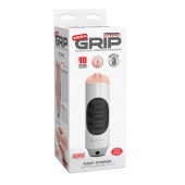 Мастурбатор-вагина Extreme Toyz Mega Grip Vibrating Stroker Mouth - Pipedream - в Батайске купить с доставкой