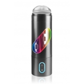 Перезаряжаемый мастурбатор-ротик Extreme Toyz Rechargeable Roto-Bator Mouth - Pipedream - в Батайске купить с доставкой
