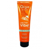 Гель с эффектом вибрации Lube Tube Vibe Low Sex On The Beach - 100 мл. - ORGIE - купить с доставкой в Батайске