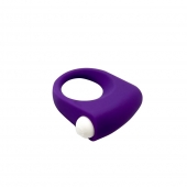 Фиолетовое эрекционное кольцо Puggle Vibrating Ring with Bullet - Adrien Lastic - в Батайске купить с доставкой
