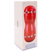 Двусторонний мастурбатор в колбе Cleo - вагина и ротик - Boys of Toys - в Батайске купить с доставкой