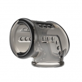 Дымчатая насадка на пенис и мошонку - Baile - в Батайске купить с доставкой