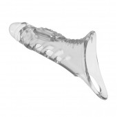 Прозрачная насадка на пенис - 22 см. - Baile - в Батайске купить с доставкой