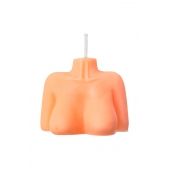 Оранжевая сувенирная свеча «Женский силуэт» - Pecado - купить с доставкой в Батайске