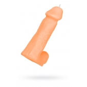 Оранжевая сувенирная свеча «Пенис» - Pecado - купить с доставкой в Батайске