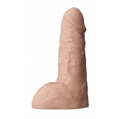 Телесный фаллоудлинитель с мошонкой Cock Next - 19 см. - LOVETOY (А-Полимер) - в Батайске купить с доставкой