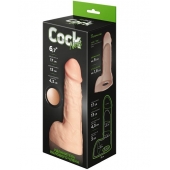 Телесный фаллоудлинитель с мошонкой Cock Next - 17 см. - LOVETOY (А-Полимер) - в Батайске купить с доставкой