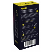 Презервативы анатомической формы с точечной и ребристой структурой Ganzo Extase - 15 шт. - Ganzo - купить с доставкой в Батайске