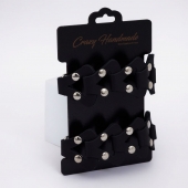 Черные кожаные наручники из звеньев - Crazy Handmade - купить с доставкой в Батайске