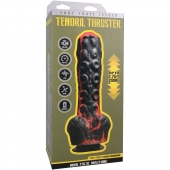 Черно-красная мини-машина на присоске Tendril Thruster - 21,6 см. - Doc Johnson - купить с доставкой в Батайске