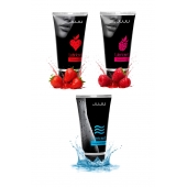 Набор из 3 лубрикантов JUJU (увлажняющий, клубника, малина) - JuJu - купить с доставкой в Батайске