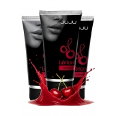 Набор из 3 съедобных лубрикантов JUJU со вкусом вишни - JuJu - купить с доставкой в Батайске