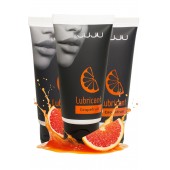 Набор из 3 съедобных лубрикантов JUJU со вкусом грейпфрута - JuJu - купить с доставкой в Батайске