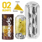 Мастурбатор Tenga Spinner DX 02 Bumps - Tenga - в Батайске купить с доставкой