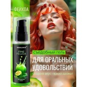 Съедобная смазка на водной основе с ароматом фейхоа - 60 гр. - Биоритм - купить с доставкой в Батайске