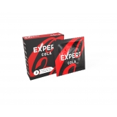 Презервативы с ароматом колы Expert Cola - 3 шт. - Expert - купить с доставкой в Батайске