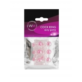 Прозрачная сквозная насадка на пенис с цветными шариками - Erowoman-Eroman - в Батайске купить с доставкой