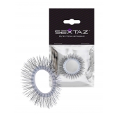 Круглое эрекционное кольцо с «ресничками» - Sextaz - в Батайске купить с доставкой