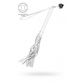 Белая кожаная плеть - 50 см. - Pecado - купить с доставкой в Батайске