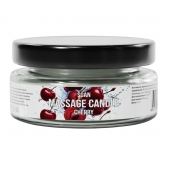 Массажная свеча «Спелая вишня» - 50 мл. - SGAN - купить с доставкой в Батайске