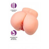 Реалистичный мастурбатор в форме попки с двумя любовными входами - No Name - в Батайске купить с доставкой