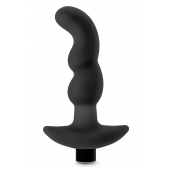Черный вибромассажер простаты Prostate Massager 03 - 15,2 см. - Blush Novelties - в Батайске купить с доставкой