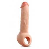 Телесная насадка-удлинитель Thrive 8.75 Inch Realistic Penis Extender Sleeve - 22,2 см. - Blush Novelties - в Батайске купить с доставкой