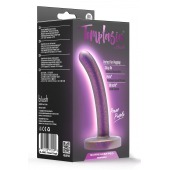 Фиолетовая насадка с гладкой поверхностью Surrender 4.75 Inch Beginner Pegging Dildo - 12 см. - Blush Novelties - купить с доставкой в Батайске
