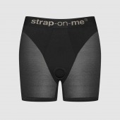 Трусики-шорты для фиксации насадок Strap-on-me Harness Lingerie Halo - size L - Strap-on-me - купить с доставкой в Батайске