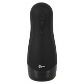 Черный вибромастурбатор с подогревом Masturbator with 3 Functions - Orion - в Батайске купить с доставкой