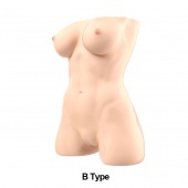 Телесный мастурбатор-торс Jessica B - Naked Factory - в Батайске купить с доставкой