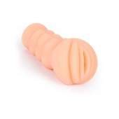 Телесный мастурбатор-вагина с эрекционными кольцами в комплекте - Sexy Girl - в Батайске купить с доставкой