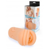 Телесный мастурбатор-вагина с рельефом на поверхности - Sexy Girl - в Батайске купить с доставкой