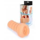 Телесный мастурбатор в виде вагины с узким входом - Sexy Girl - в Батайске купить с доставкой