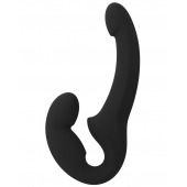 Черный безремневой страпон Share Lite - Fun Factory - купить с доставкой в Батайске