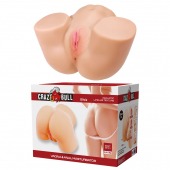 Телесный мастурбатор Olivia с 2 любовными отверстиями - Baile - в Батайске купить с доставкой