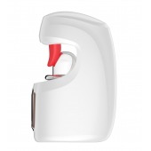 Белый мастурбатор с язычком и возвратно-поступательными движениями - Secwell - в Батайске купить с доставкой