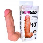 Фаллическая насадка Харнесс UNICOCK 10  - 25 см. - LOVETOY (А-Полимер) - купить с доставкой в Батайске