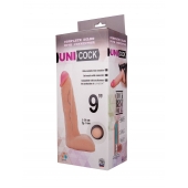 Фаллическая насадка Харнесс UNICOCK 9  - 24 см. - LOVETOY (А-Полимер) - купить с доставкой в Батайске