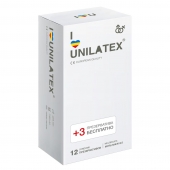 Разноцветные ароматизированные презервативы Unilatex Multifruit  - 12 шт. + 3 шт. в подарок - Unilatex - купить с доставкой в Батайске