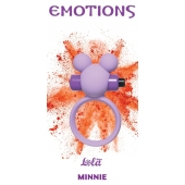 Сиреневое эрекционное виброколечко Emotions Minnie - Lola Games - в Батайске купить с доставкой