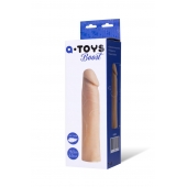 Реалистичная насадка с ярко выраженной головкой - 16,5 см. - A-toys - в Батайске купить с доставкой