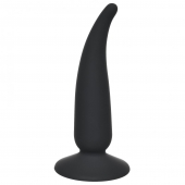 Чёрная анальная пробка P-spot Teazer Black - 12,2 см. - Lola Games - в Батайске купить с доставкой