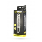 Прозрачная насадка с петлёй для фиксации - 14 см. - ToyFa - в Батайске купить с доставкой