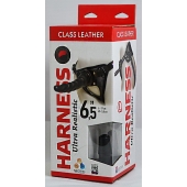 Насадка-фаллоимитатор на кожаных трусиках Harness Ultra Realistic 6,5  - 18,5 см. - LOVETOY (А-Полимер) - купить с доставкой в Батайске