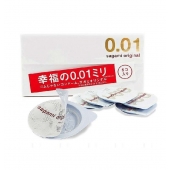 Супер тонкие презервативы Sagami Original 0.01 - 5 шт. - Sagami - купить с доставкой в Батайске